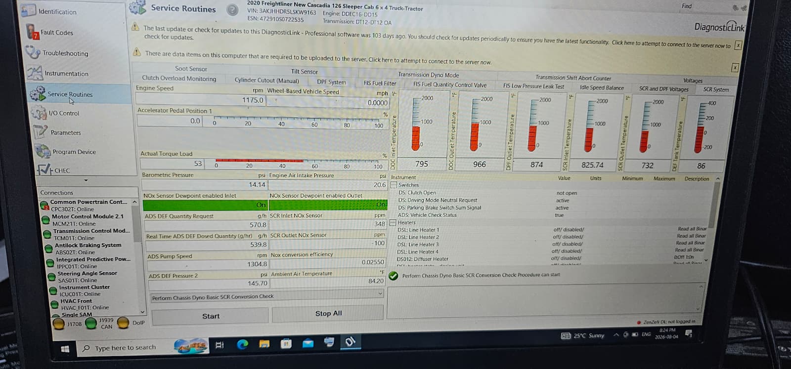 Engine Diagnostics truck repair