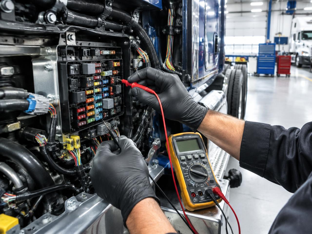 Electrical truck repair